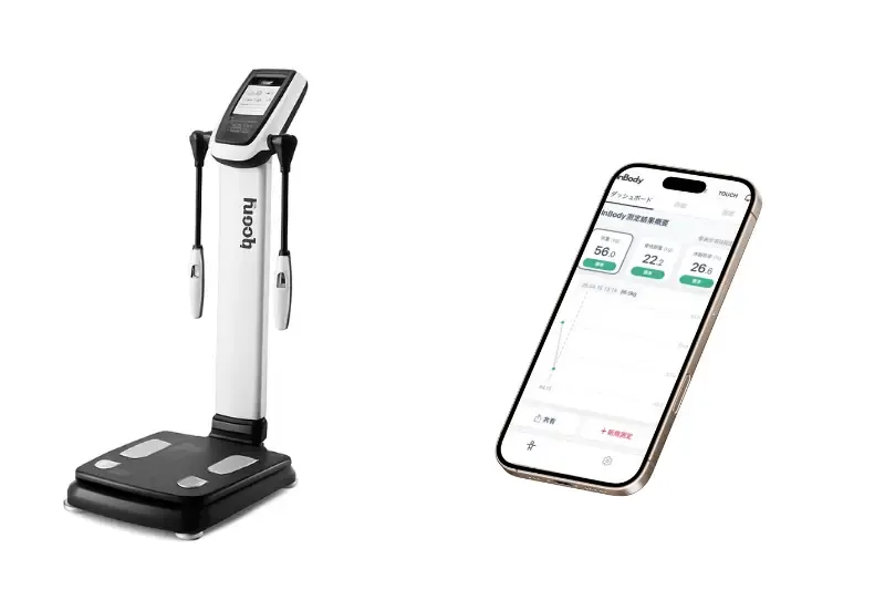 InBodyによる詳細な身体分析